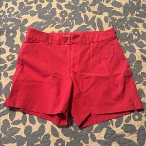 Old Navy High-Rise Pixie Shorts in Bright Hot Pink